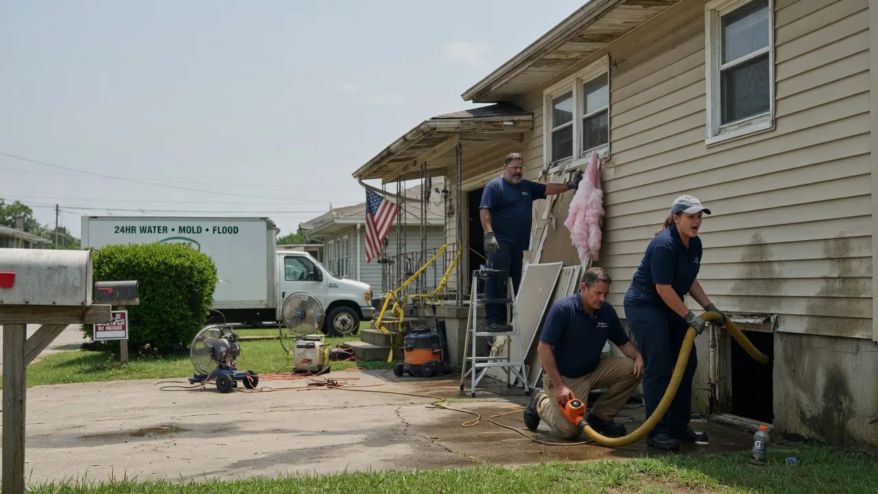 Water Damage Repair in Fredonia, PA near me